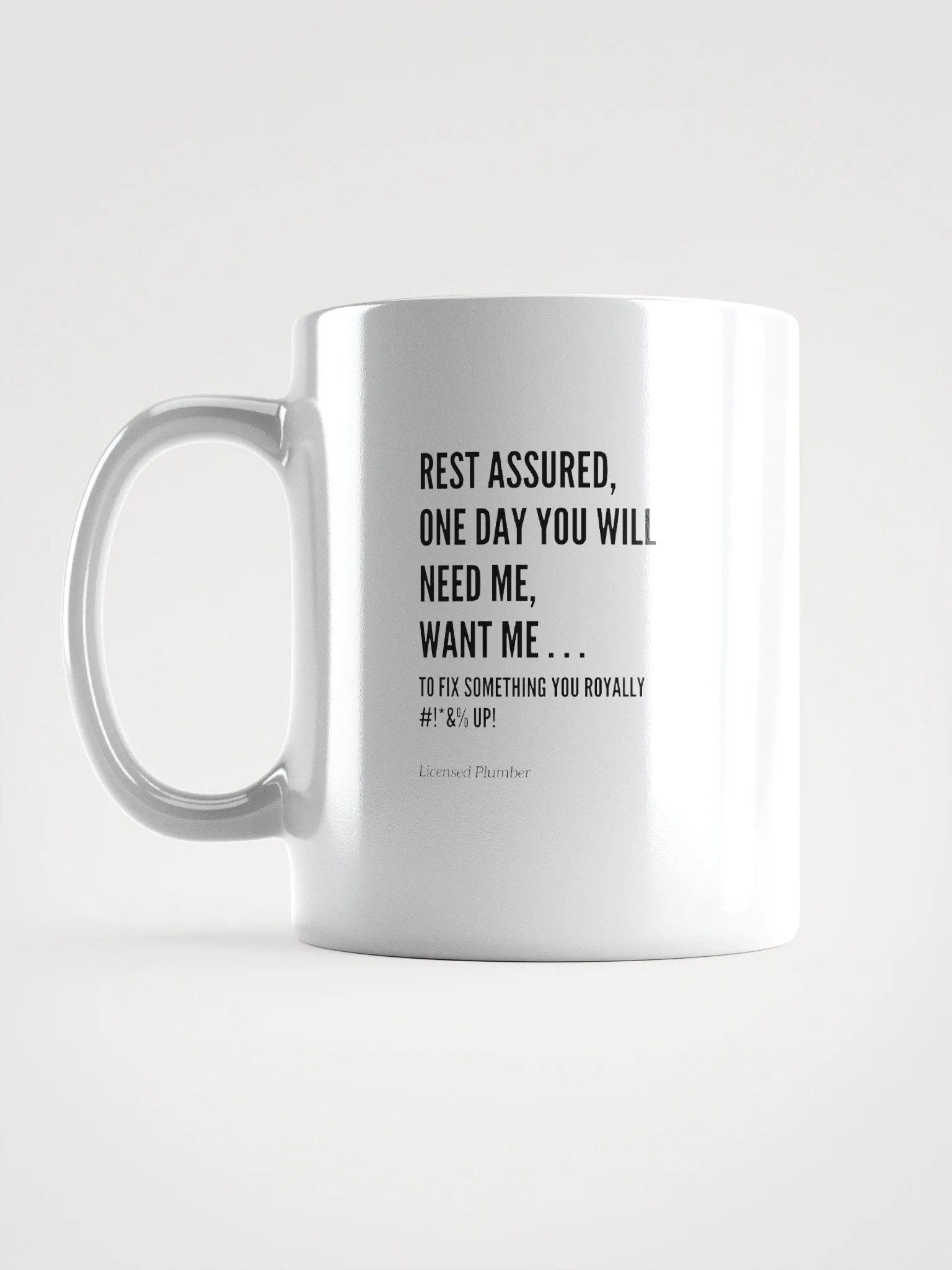 Funny Licensed Plumber's Mug product image (17)
