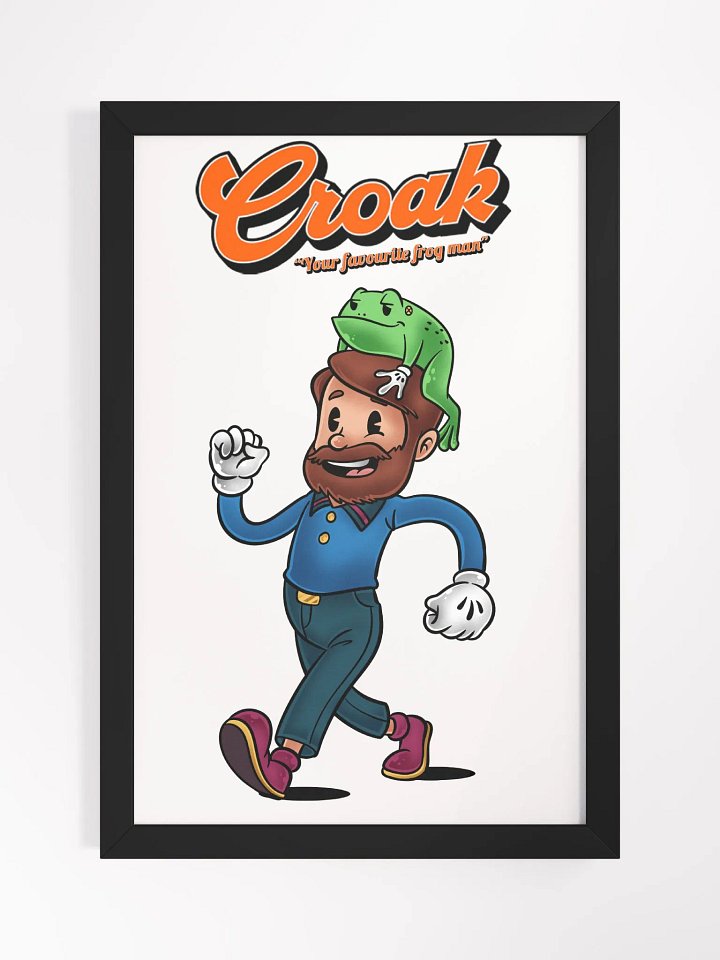 Croak 2024 Logo Print product image (2)
