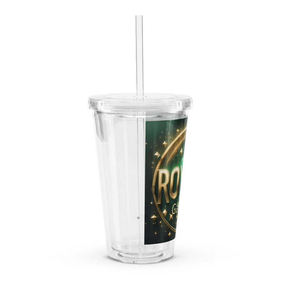 Royboy Gaming Double Wall Clear Plastic Tumbler product image (3)