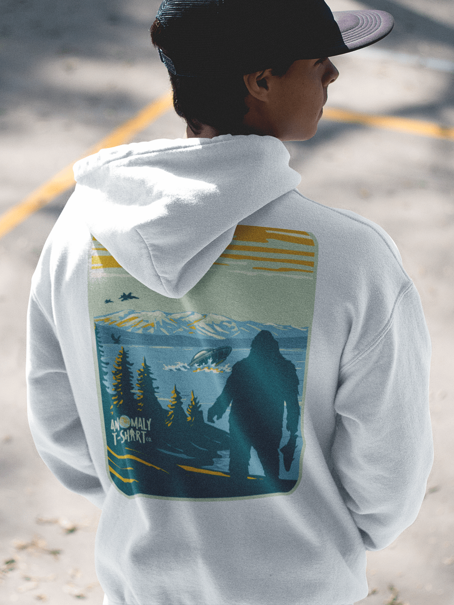 Pacific Northwest Bigfoot USO/UFO Hoodie product image (1)