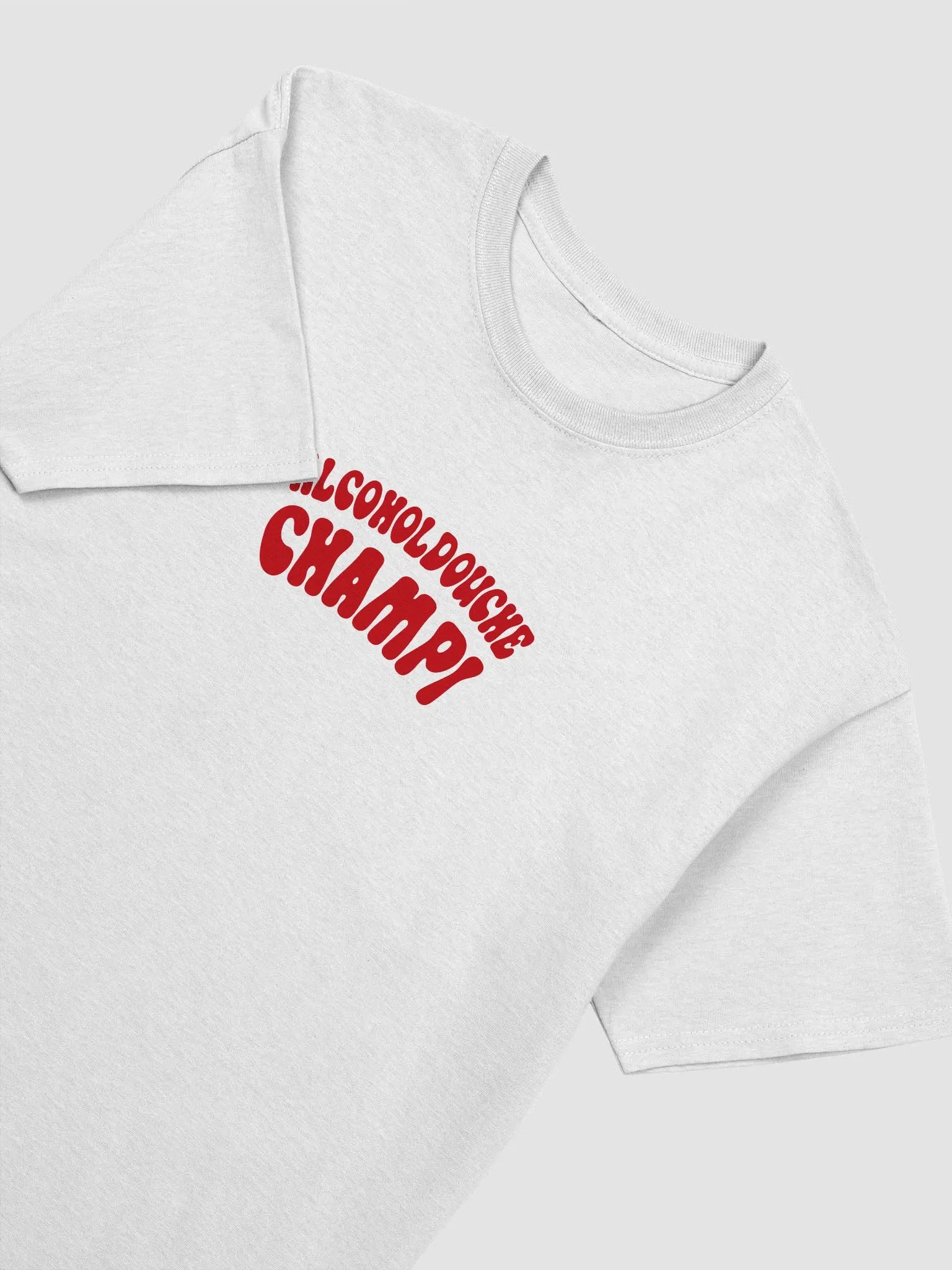 Alcoholdouche Champi - White - T-Shirt product image (3)
