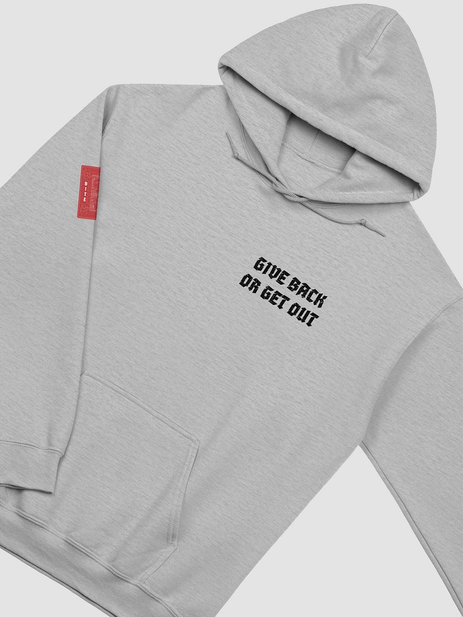 Bite Back red card hoodie product image (3)