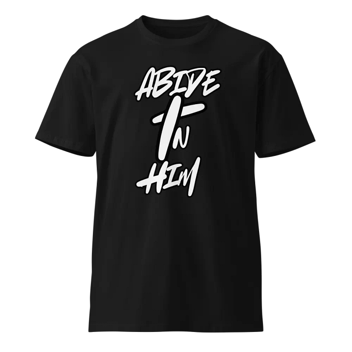 Abide In Him Christian Clothing Premium T-shirt product image (1)