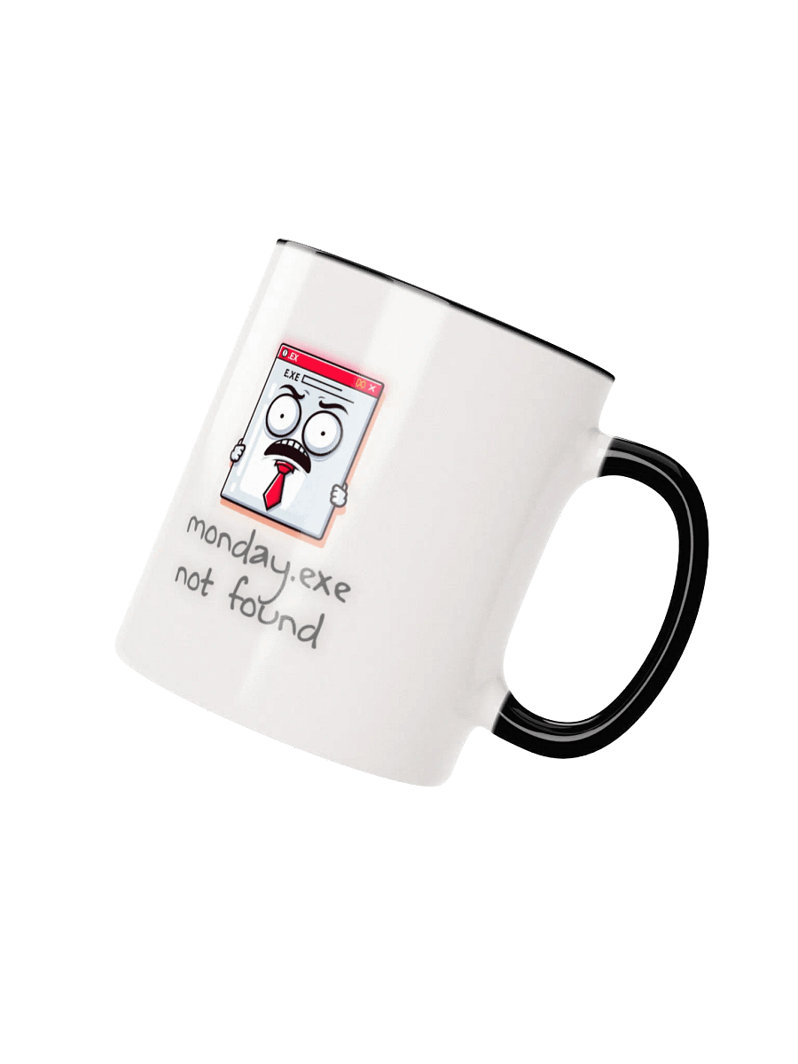 Monday.exe not found Ceramic Mug with Color Inside product image (16)