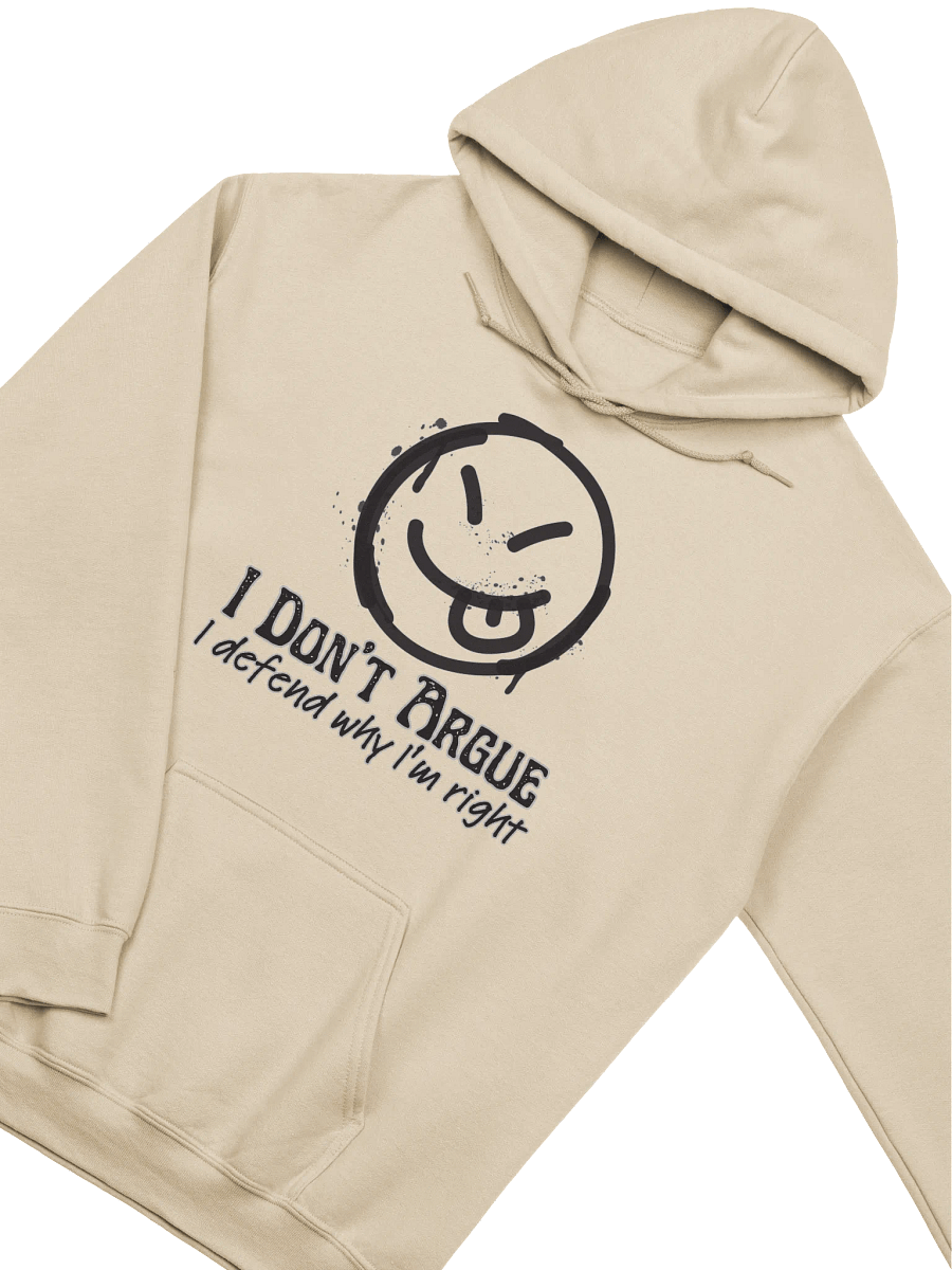 I Don't Argue Hoodie product image (3)