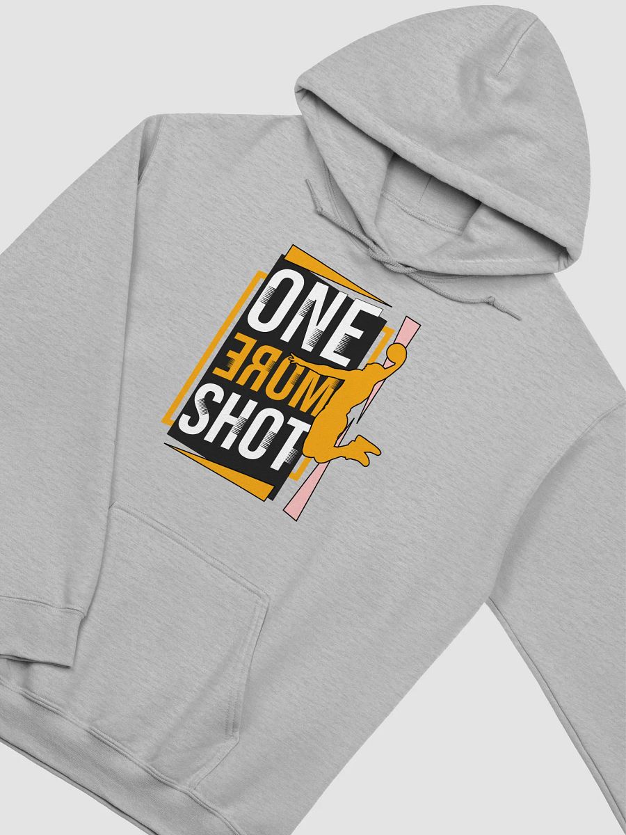 One More Shot Basketball Male Silhouette Hoodie product image (18)