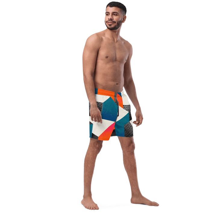 Urban Geometry All-Over Swim Trunks product image (1)