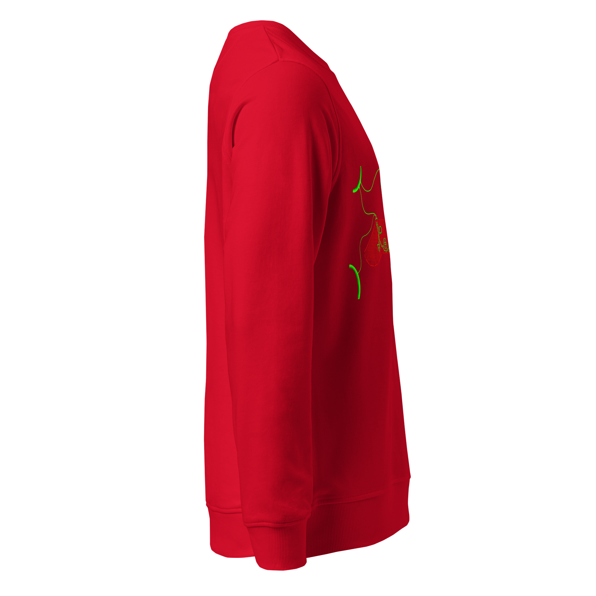 Galactic Gamer Organic Sweatshirt product image (4)