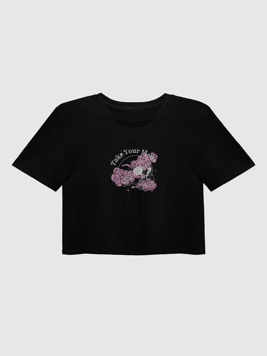 Take Your Meds Cropped Tee (Black) product image (1)