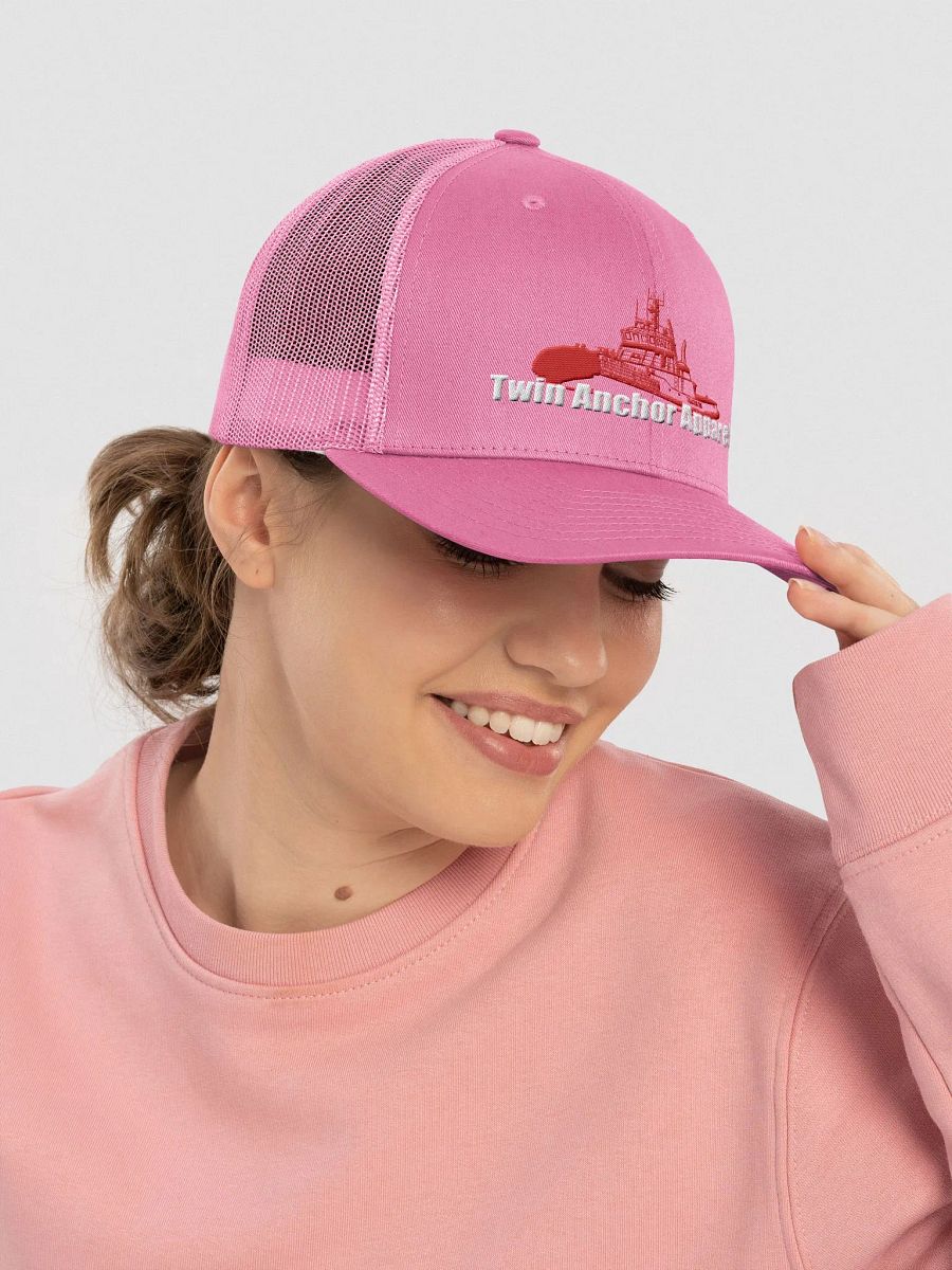 Red Marco tug Retro Trucker Hat product image (5)