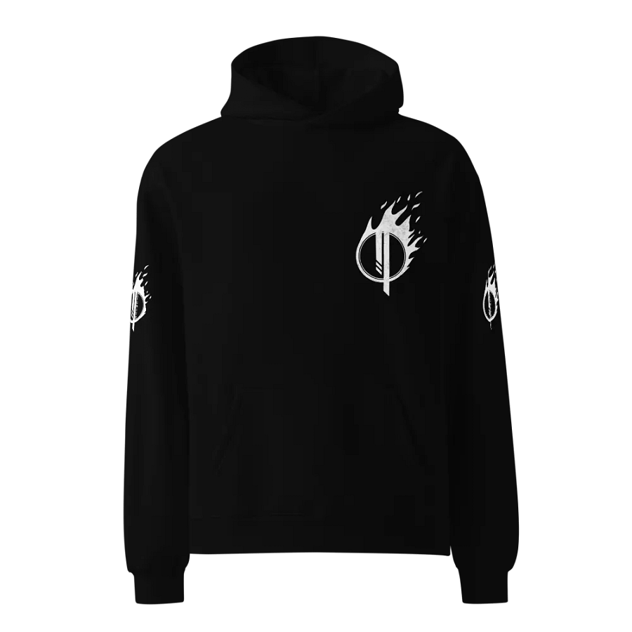Flame logo hoodie product image (11)