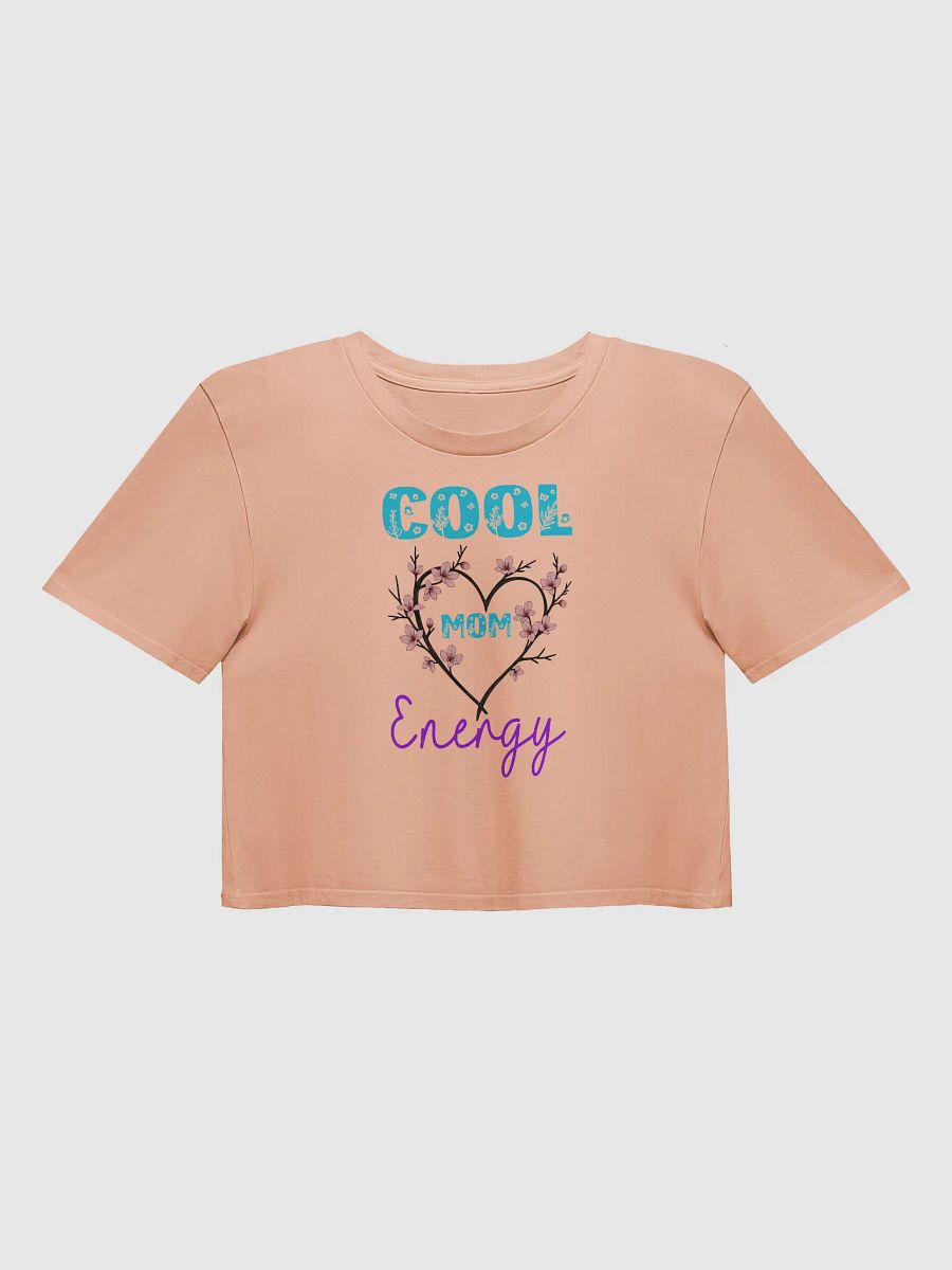 Cool Mom Energy Floral Crop Top product image (5)