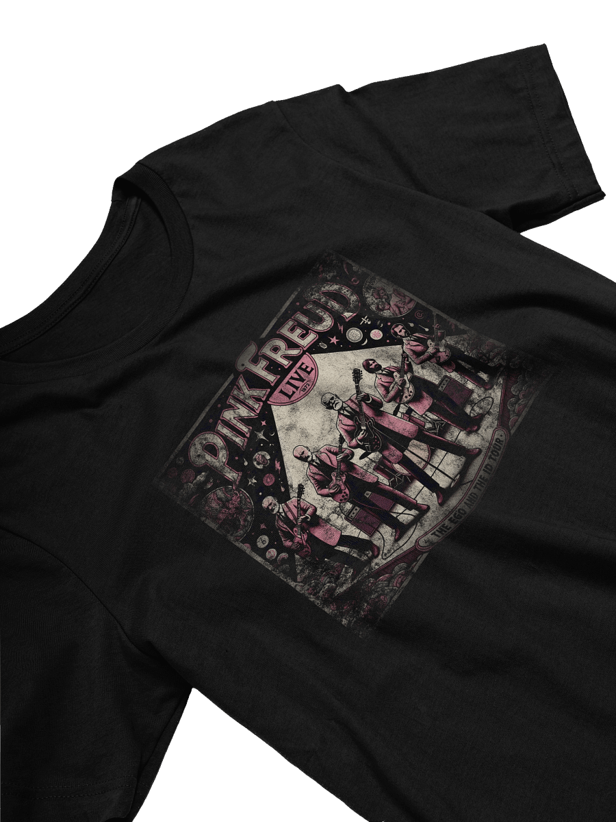 Pink Freud T-Shirt – Funny Psychology Parody Band Tour Tee product image (3)
