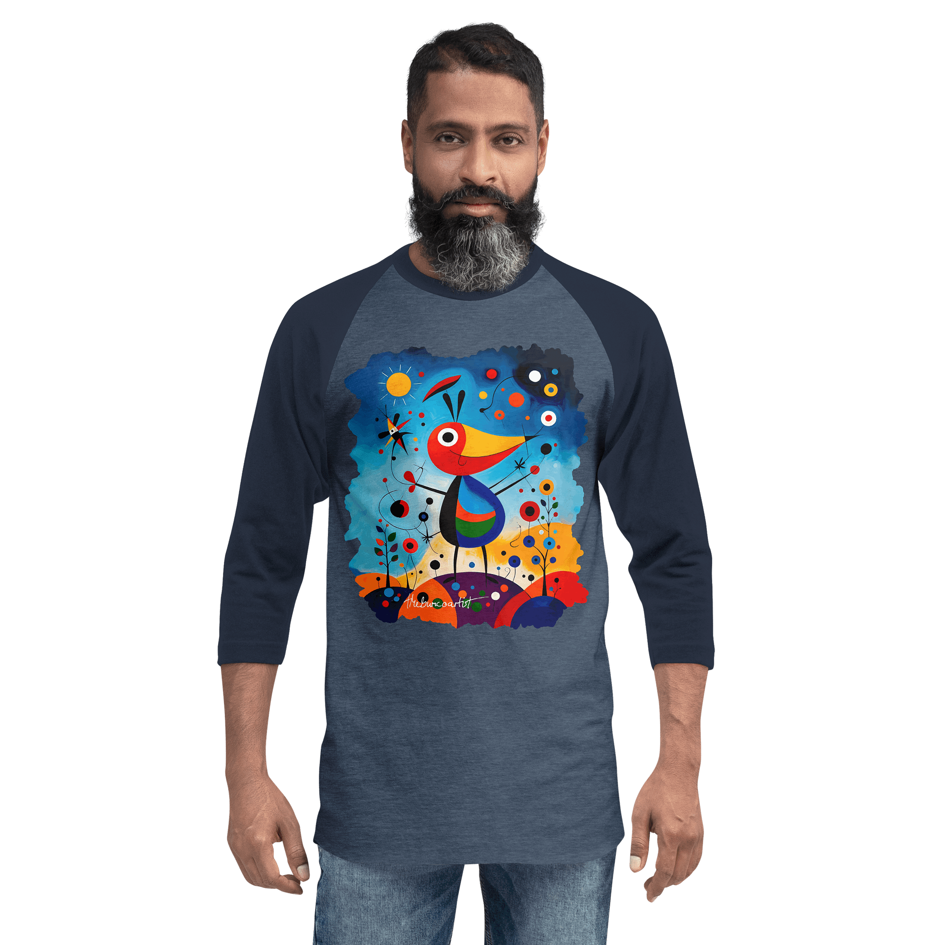 Tultex Fine Jersey Raglan Tee product image (1)