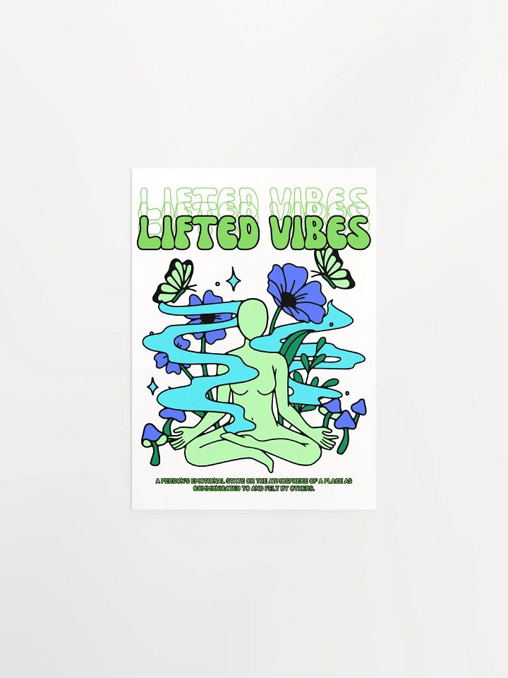 Lifted Vibes Poster - unframed product image (7)
