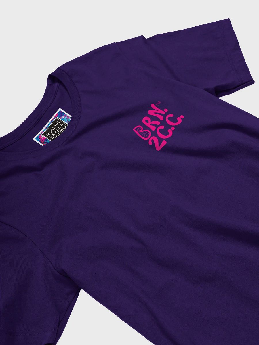 Women's | BOURNE to Cape Cod™ | Supersoft T-Shirt by Bella+Canvas | Vibrant Pink Logo on Bright Colors product image (8)
