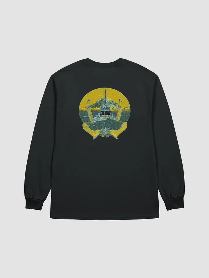 Twin anchor yellow Mount Rainier Marshall Foss - Ancher Tug Long Sleeve Tee product image (1)