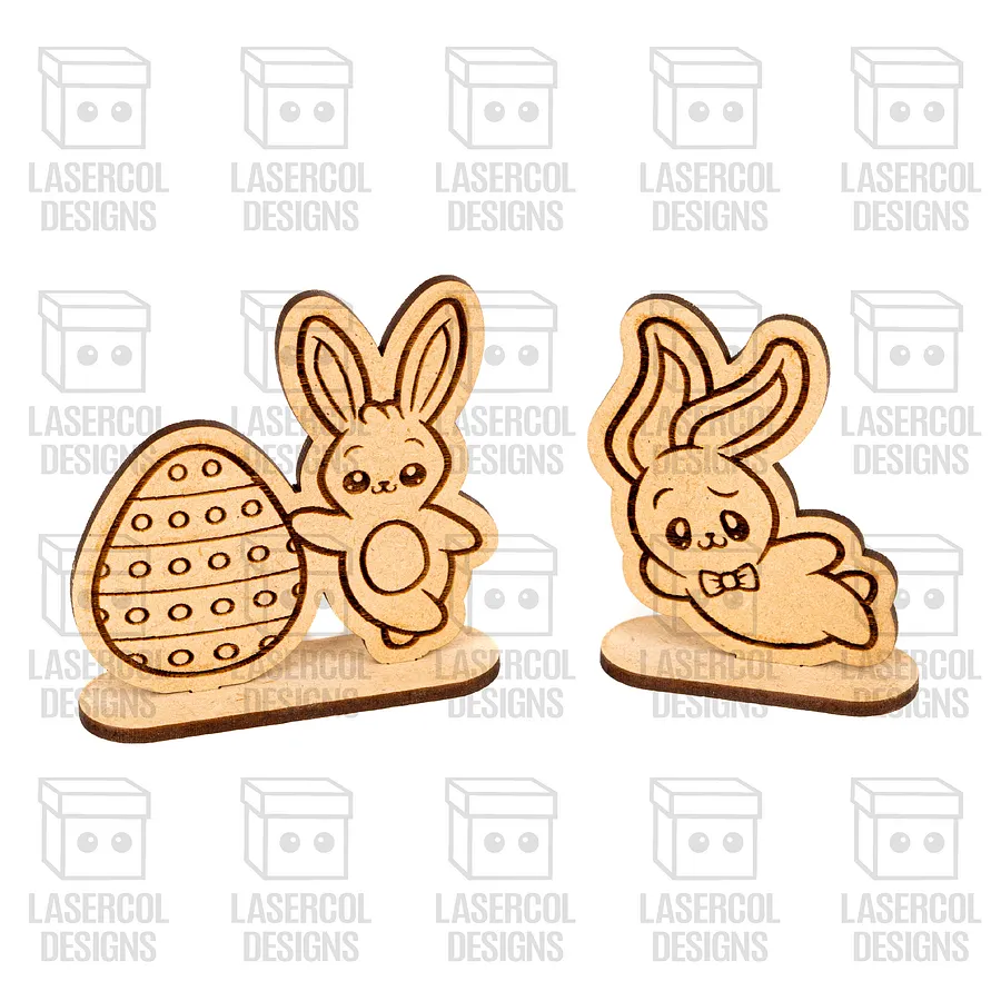 Easter Cutouts With Base Set 3 - Laser Cut Files product image (7)