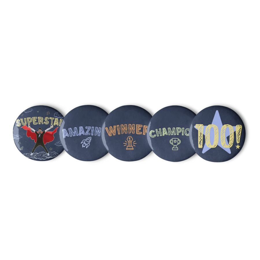Superstar Pins for Kids | DJ Raphi product image (1)