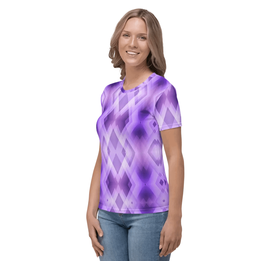 Violet Symmetry Women's T-Shirt product image (4)