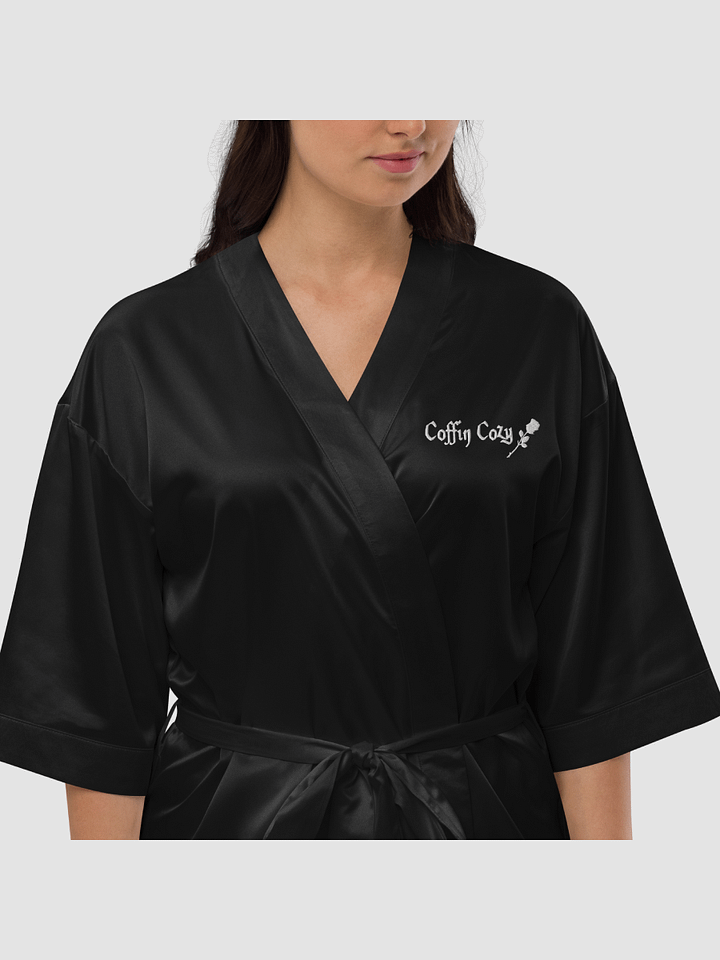 Rose Satin Robe product image (1)