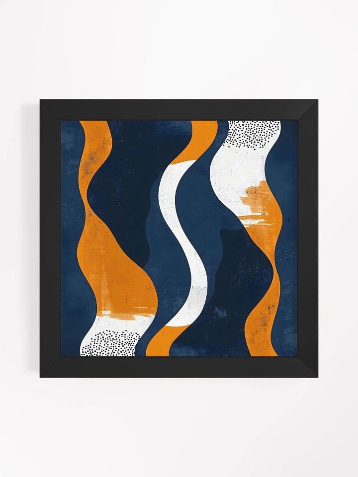 Vibrant Waves Framed Poster Art product image (5)