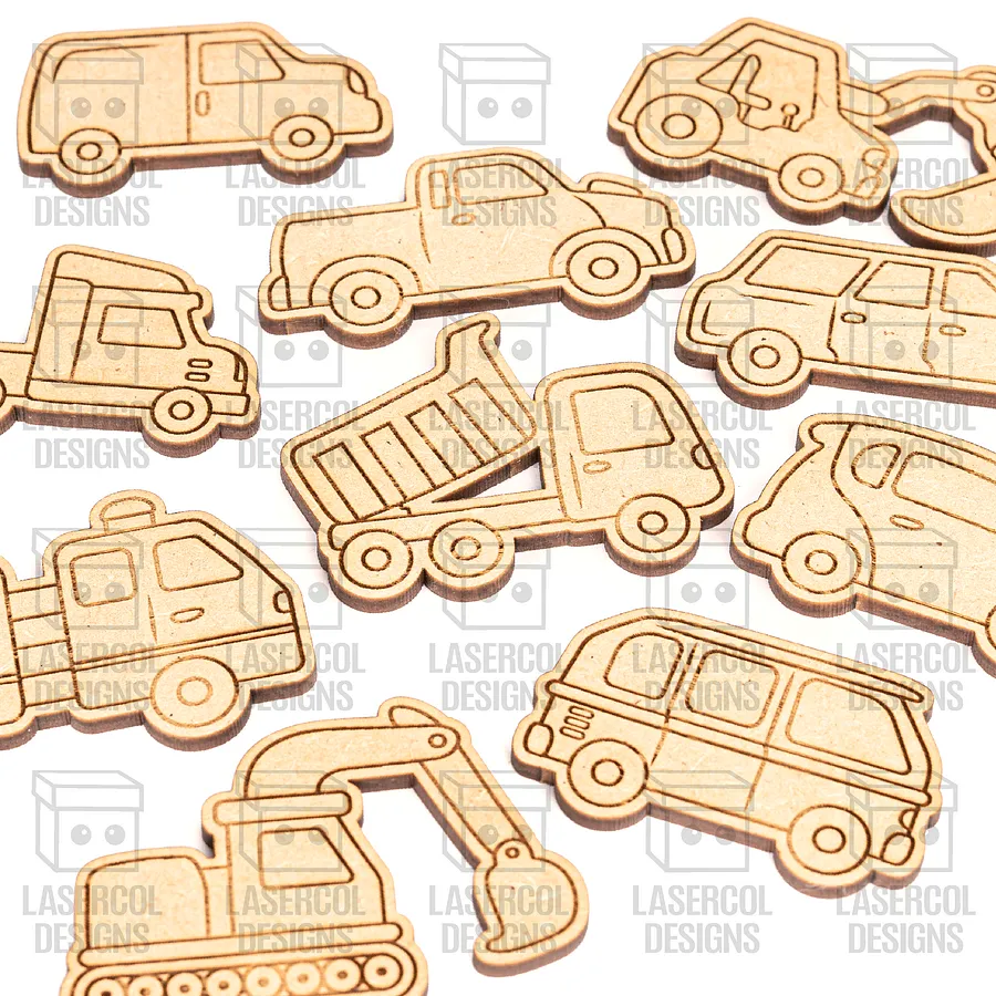 Cars Paint Kit DIY Cut Outs - Laser Cut Files product image (9)