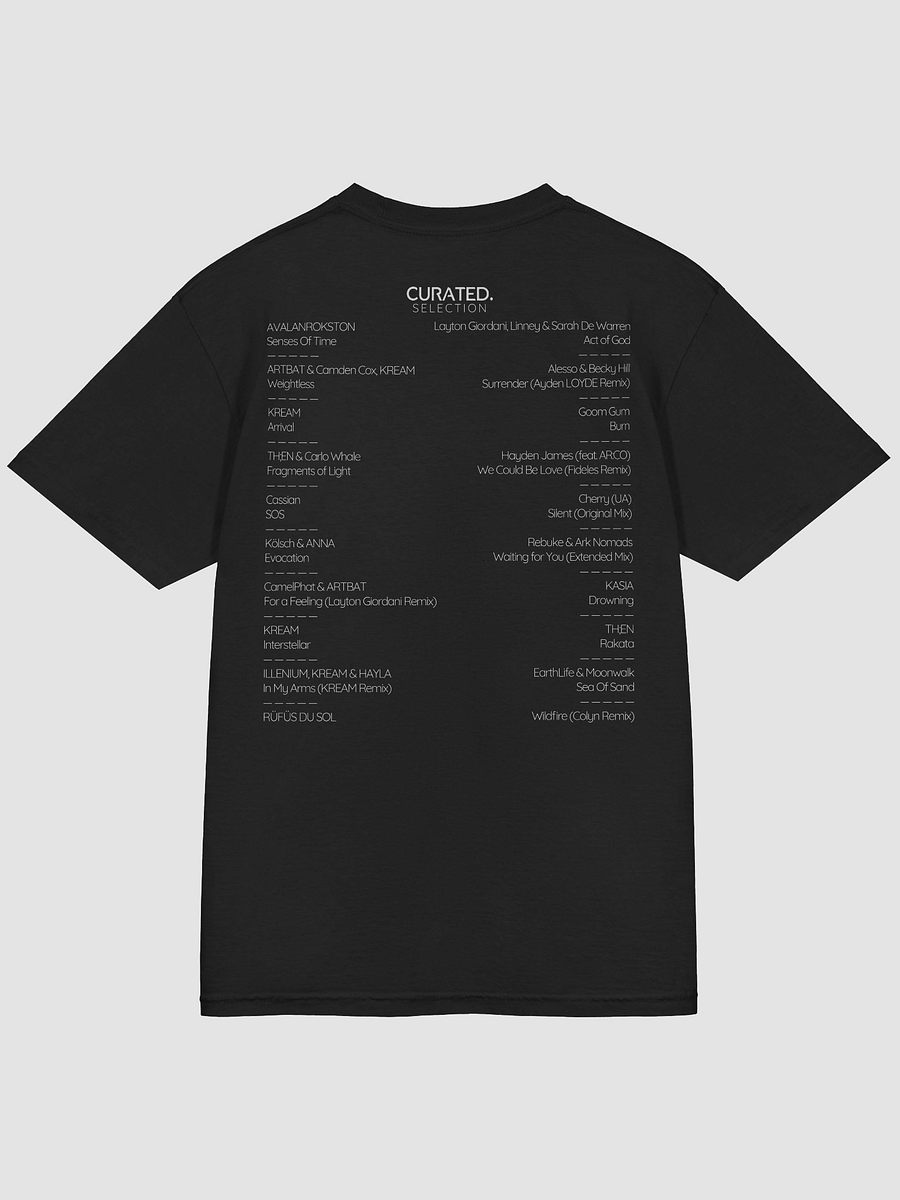 KREAM x CURATED | Eclipse Sequence | Track List Printed on Back product image (5)