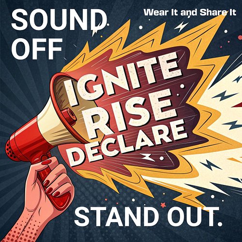 Hear that? It's the sound of silence breaking. 
📣 It's the rally cry of the bold, the outspoken, the change-makers. 