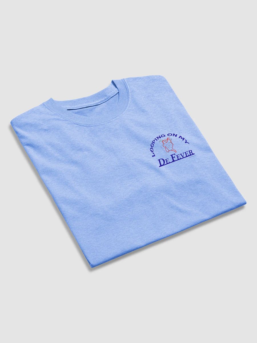 Looping On My DeFever - T-Shirt - Light Shirt w/Blue Logo product image (4)
