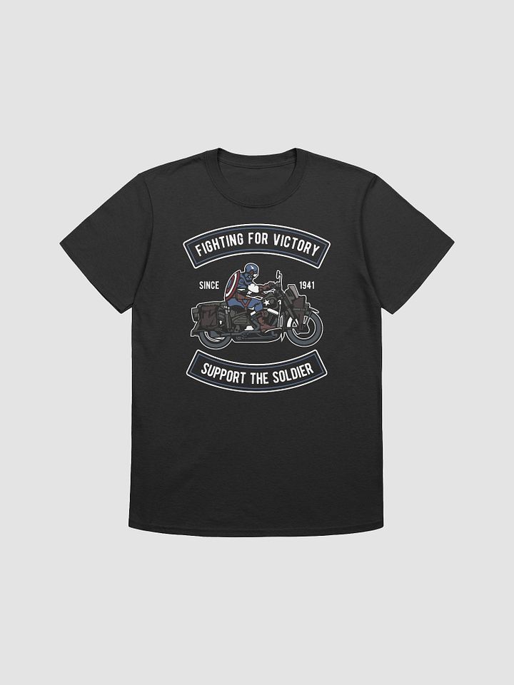 Warrior Supporter Motorcycle Rider T-Shirt product image (1)