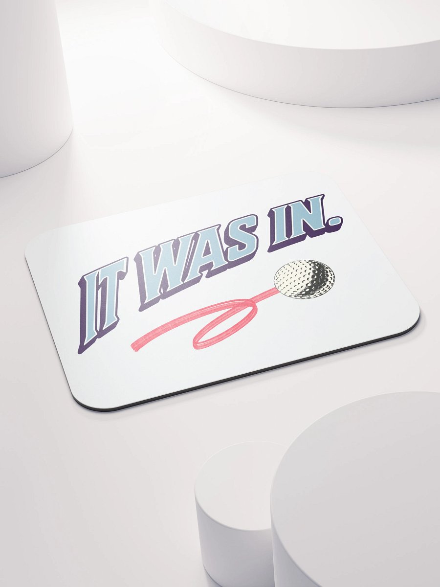 It Was In Golfing Motion Graphic Mouse Pad product image (4)