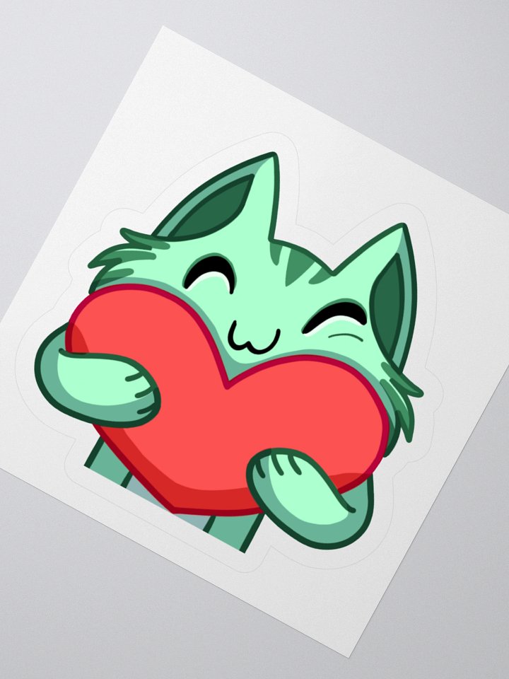Scrubby Heart Sticker product image (6)