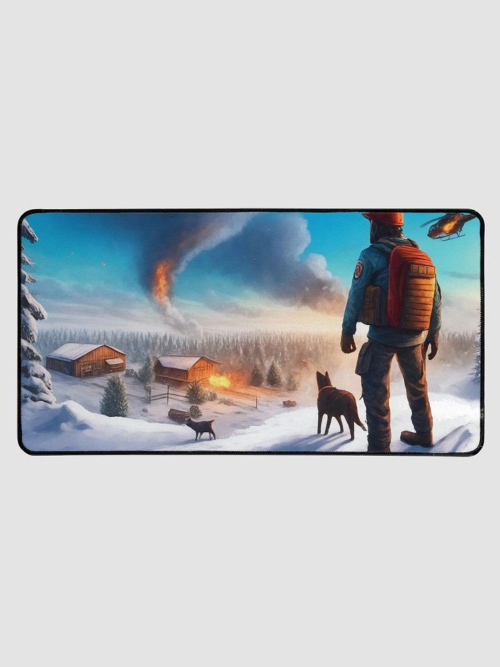 War with another Clan Video Mouse Pad - Large product image (1)