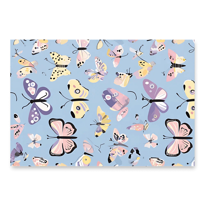 Fluttering Butterflies Wings Wrapping Paper Set product image (2)