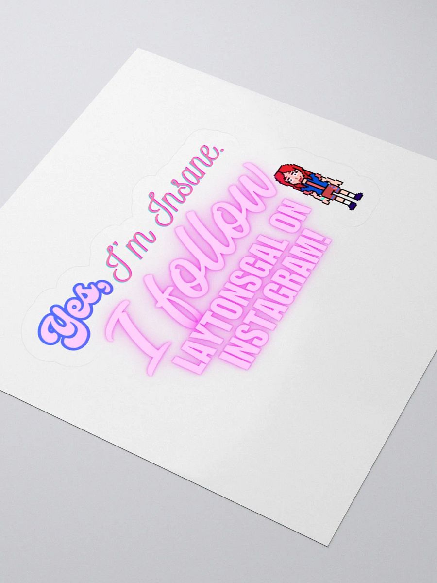Based LaytonsGal Enjoyer Sticker product image (3)