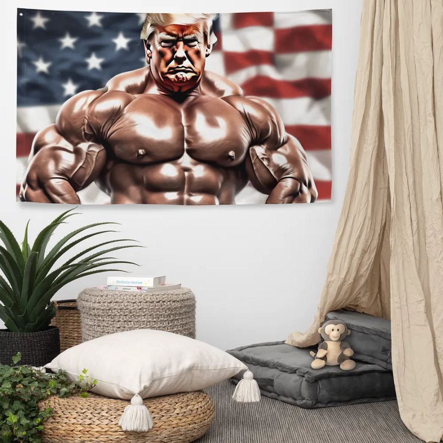 Donald Pump Flag product image (5)