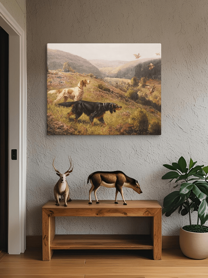 Grouse Hunt Canvas Print product image (2)