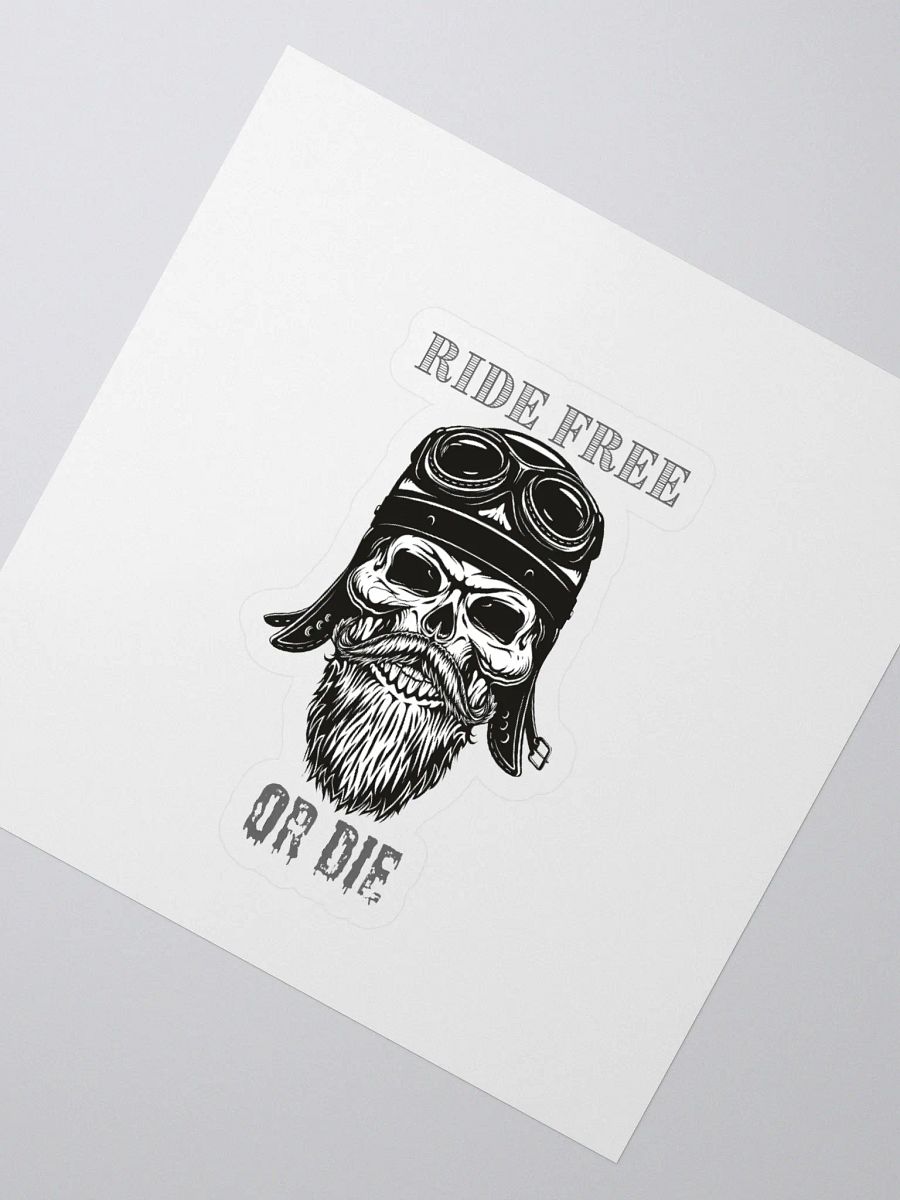 RIDE FREE OR DIE Decal product image (2)