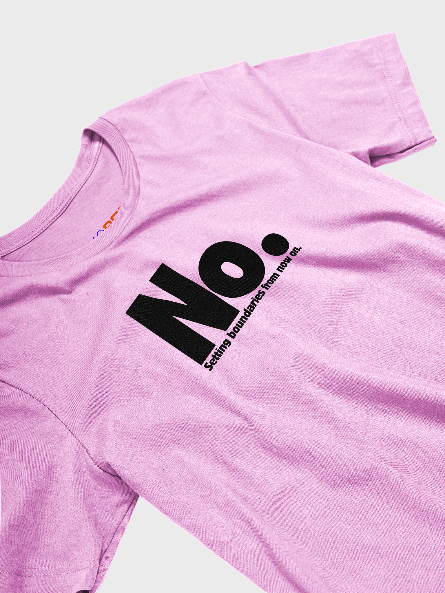 Setting Boundaries T-Shirt - Black Text product image (3)