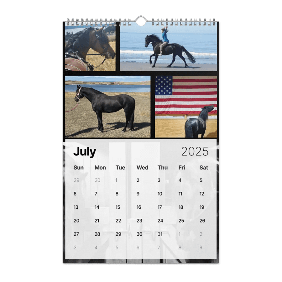 2025 Moriesian Horse Registry Calendar product image (20)