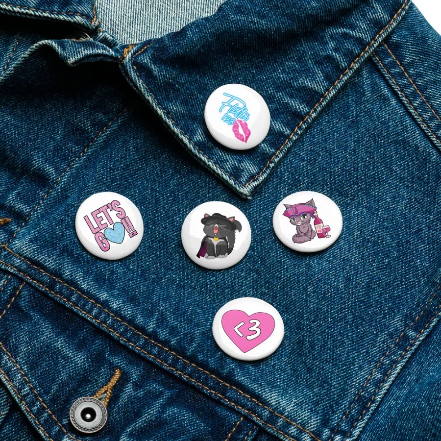 Flitter Pin Button Set product image (16)