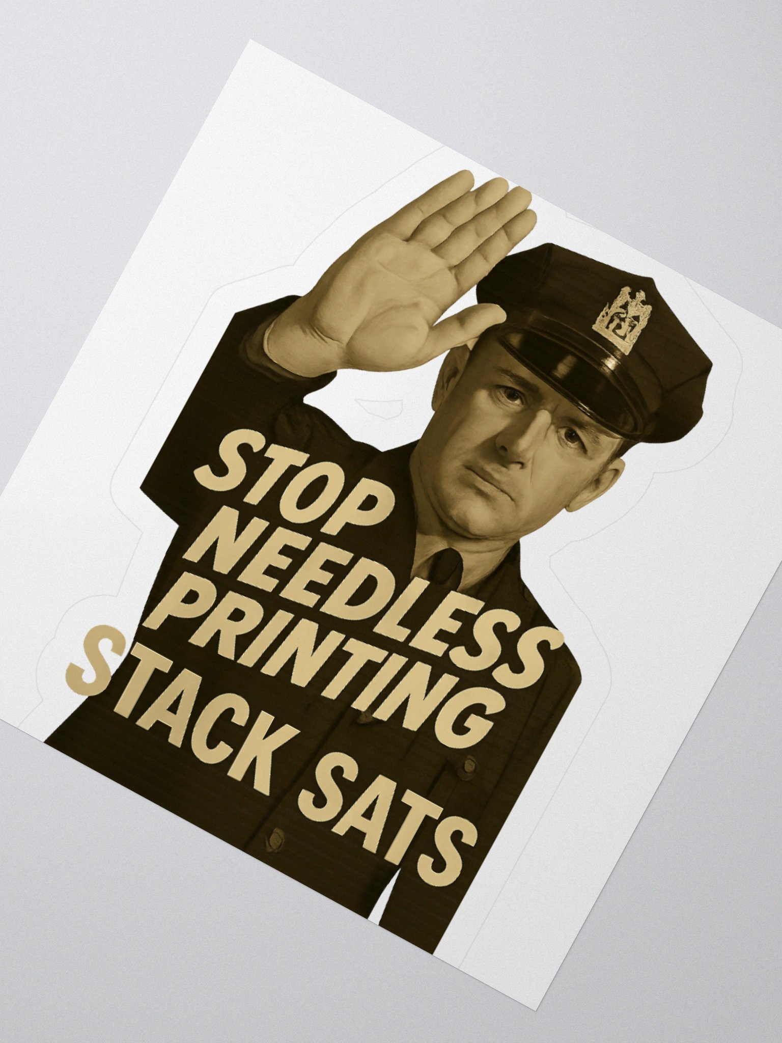 Stop Needless Printing Sticker product image (6)