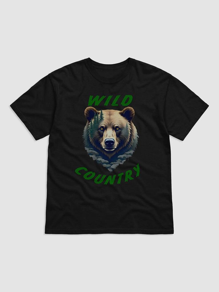 Majestic Bear in Wild Country - Garment-Dyed Heavyweight T-Shirt product image (2)