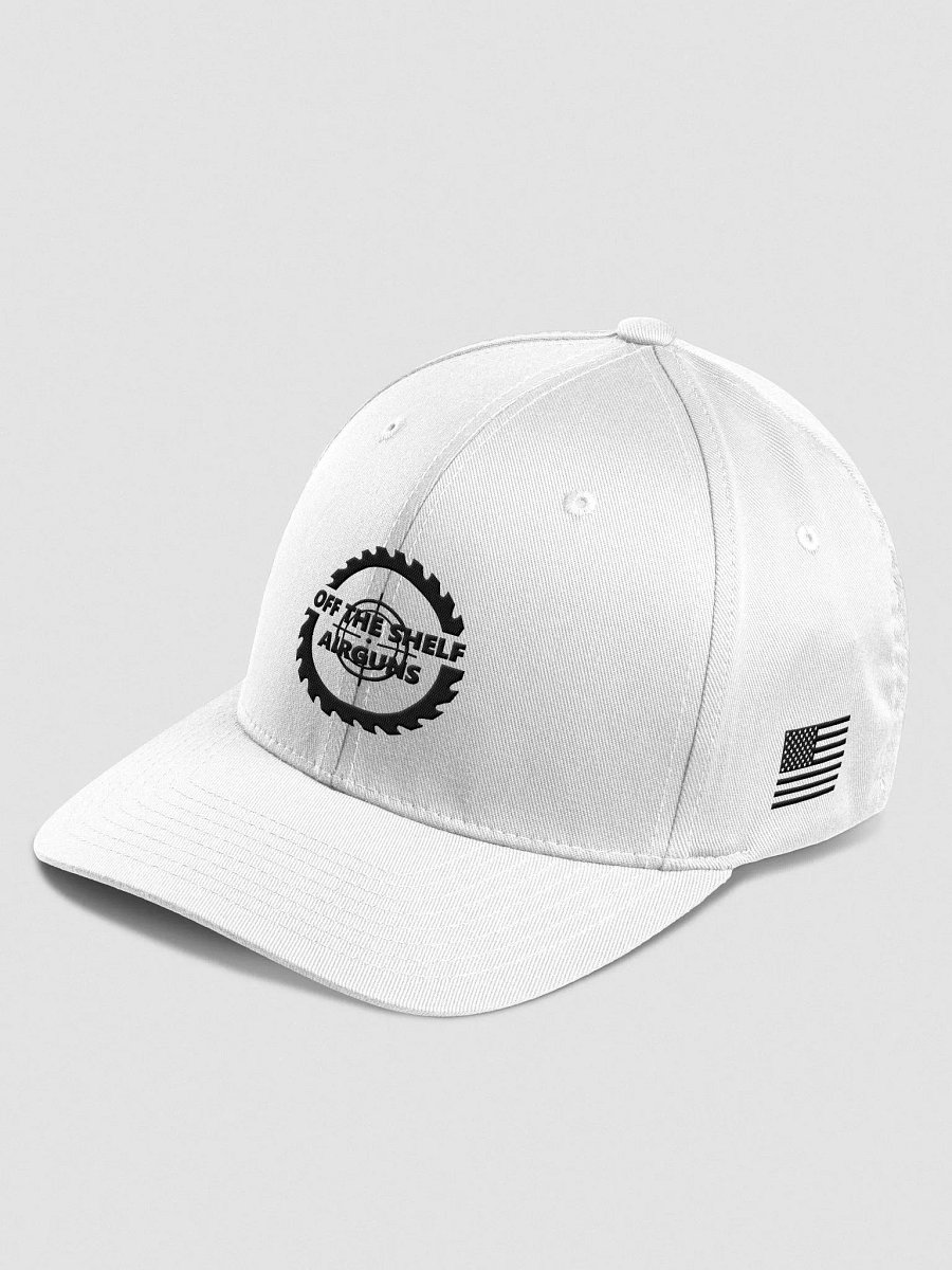 White FlexFit OTSA Logo Hat product image (2)