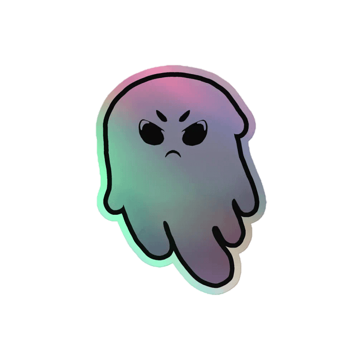 [SHINY] Ghostie Boi sticker product image (2)