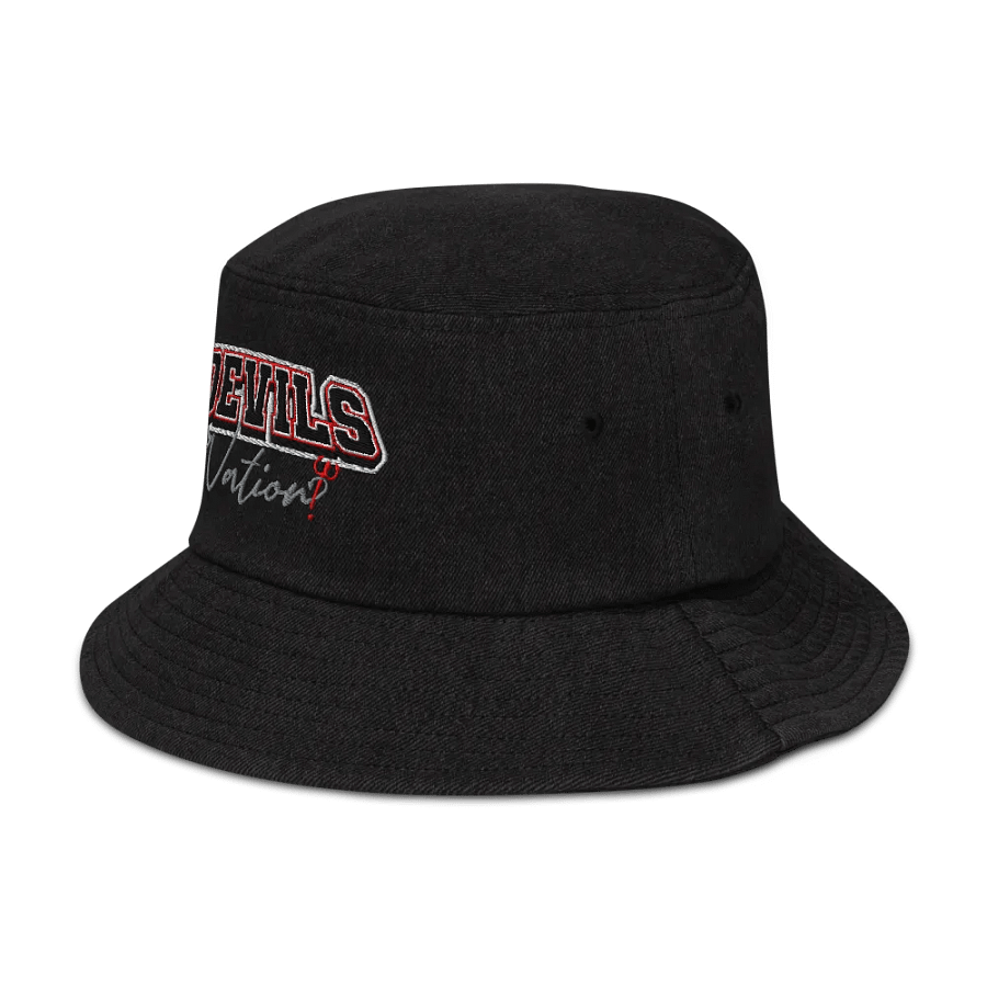 Devils Nation Varsity - Capstone Denim Bucket Hat product image (4)