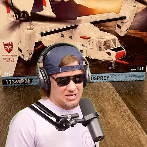 Where all my #afols at? 🤣 Building the #cobi V-22 Osprey over the next couple streams over on @twitch! See you there evenings...