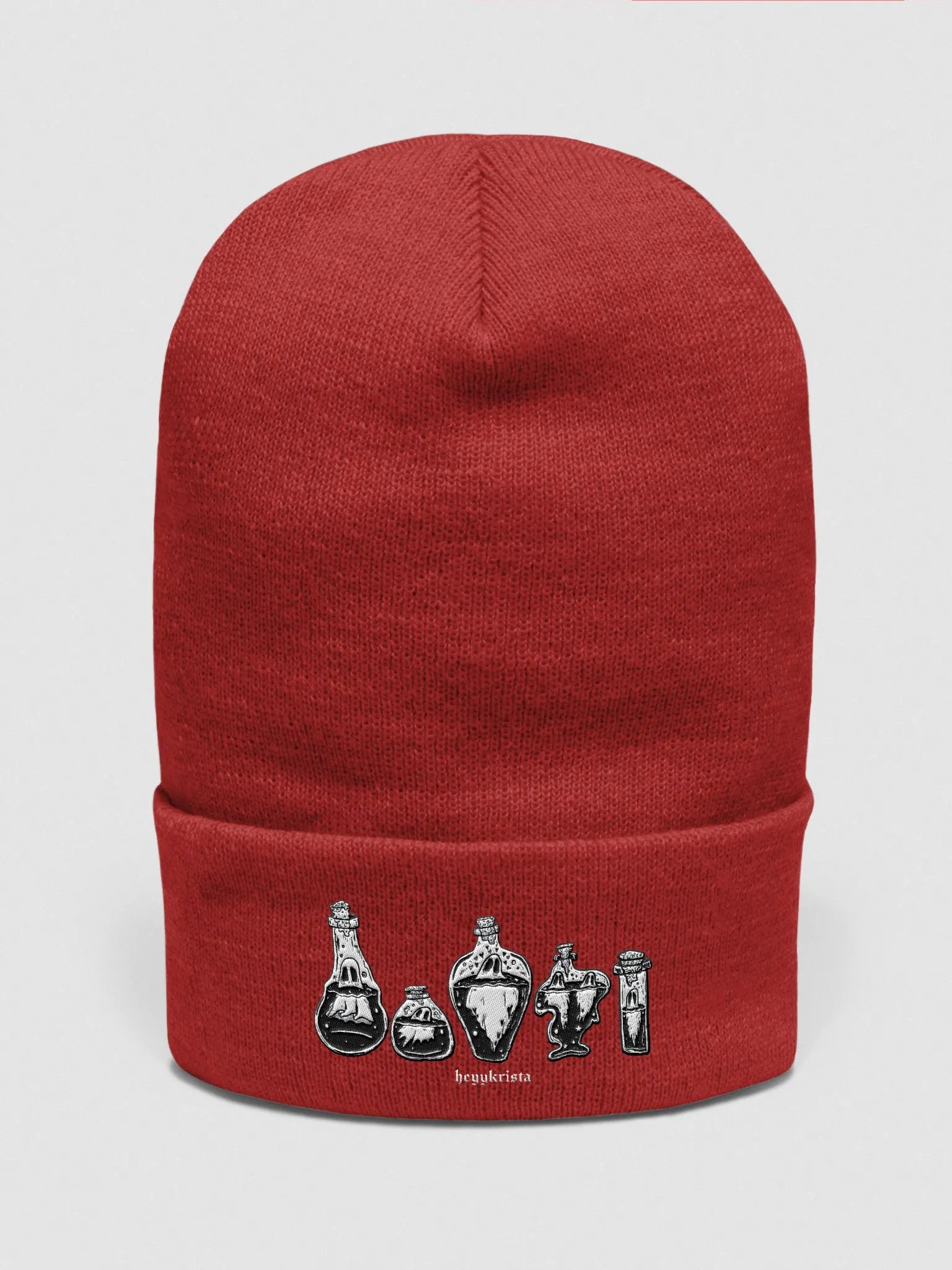 Potions Embroidered Cuffed Beanie product image (1)