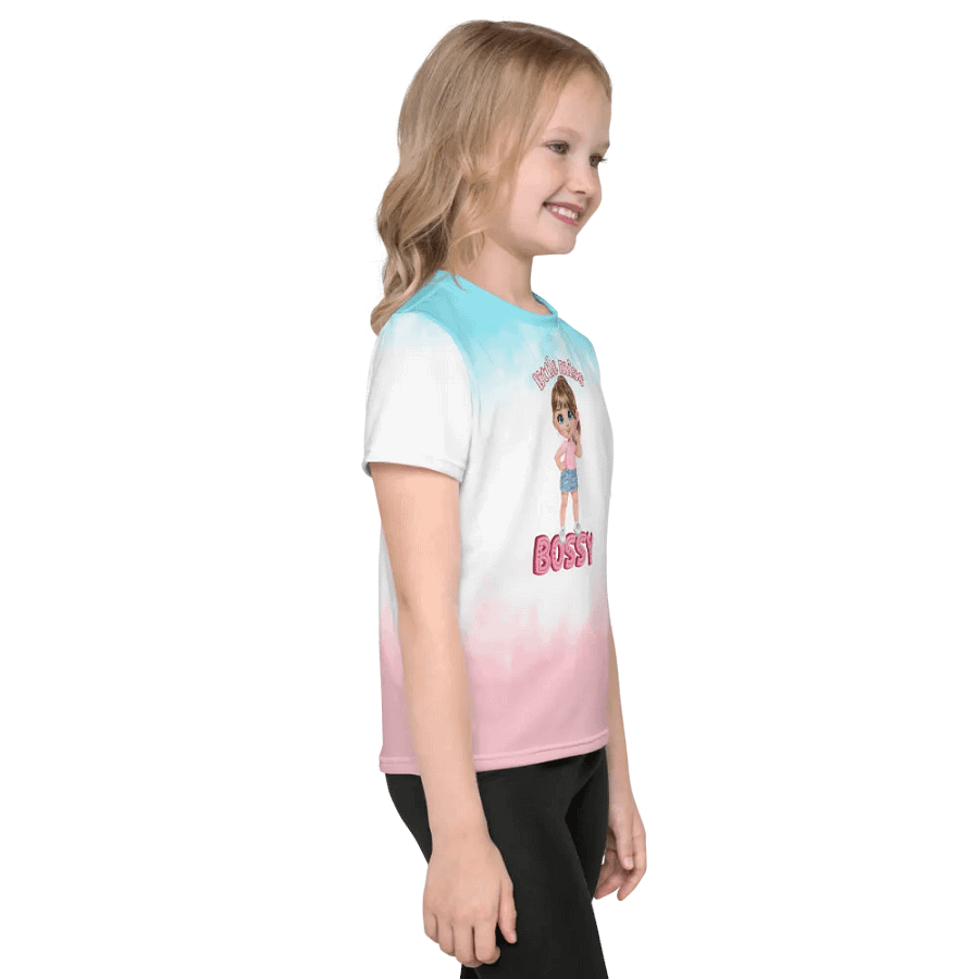 Little Miss Bossy All-Over Print Kid's T-Shirt product image (8)